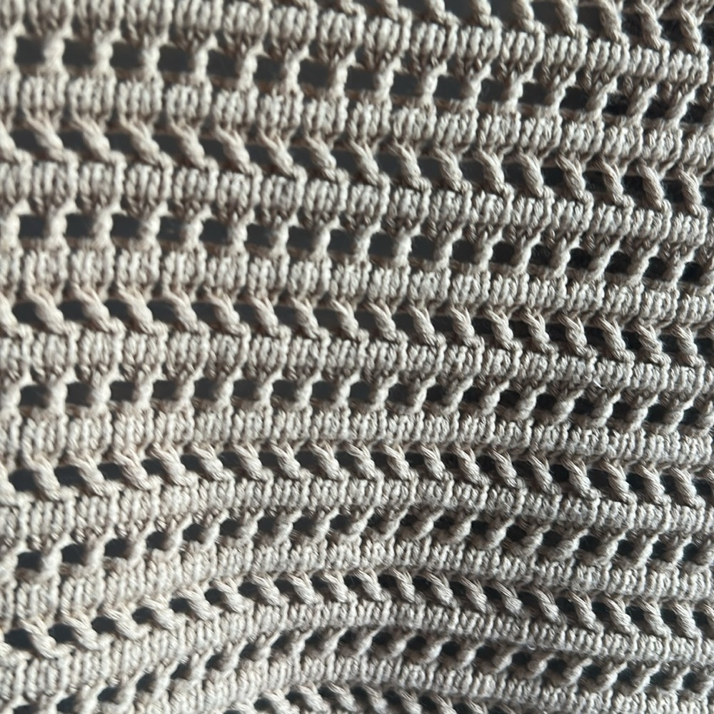 Ann Taylor Beige Open-Knit Cardigan - Picture 6 of 6